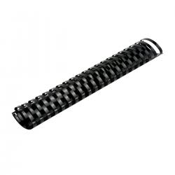 Cheap Stationery Supply of 5 Star Office Binding Combs Plastic 21 Ring 425 Sheets A4 50mm Black Pack of 50 936801 Office Statationery
