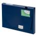 5 Star Office Document Box Polypropylene 30mm A4 Blue [Pack 10]