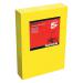 5 Star Office Coloured Card Tinted 160gsm A4 Deep Yellow [Pack 250] 