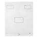 A photo of 5 Star Polythene Envelopes shows a stack of durable, waterproof white bags with a self-seal closure. Each bag measures 395x430mm and has a 50mm flap. This pack contains 100 envelopes, perfect for storing and protecting important documents or items.