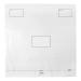 The image shows a stack of high-quality 5 star polythene envelopes and elite DX bags. These self-seal bags are waterproof and have a white color. They measure 475x440mm with a 50mm flap and come in a pack of 100.