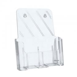 Cheap Stationery Supply of 5 Star Office Literature Holder Slanted A4 Clear  938554 Office Statationery