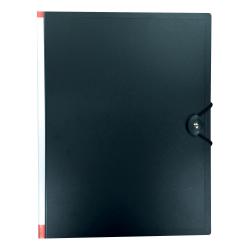 Cheap Stationery Supply of 5 Star Office Display Book Hardback Cover Polypropylene 24 Pockets A4 Black 938802 Office Statationery