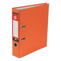 Cheap Stationery Supply of 5 Star Office Lever Arch File 70mm A4 Orange Pack of 10 939913 Office Statationery