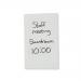 5 Star Office Static Drywipe Board perforated Sheets A1 White [24 Sheets]