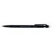The image features 10 sleek black mechanical pencils with 0.7mm lead, each with a retractable feature for convenient use. The pencils are from the 5 Star brand and have a modern, professional design.