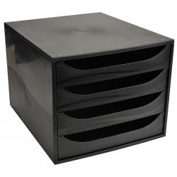 Cheap Stationery Supply of Recycled Drawer Set 234x284x355mm Black 943254 Office Statationery