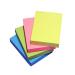 In this photo, you can see a pack of 12 5 star Post-it & Re-Move products, each containing 100 sheets of 70gsm 4 neon assorted colored notes. The sizes of these notes are 38x51mm and they come in shades of yellow, pink, blue, and green. They are perfect for staying organized and adding a pop of color to your notes.