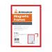 Announce Magnetic Frames A4 Red (Pack of 5) AA07542 AA07542