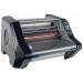 The GBC Laminating Machines GBC Catena 35 Roll Laminator in White has a sleek and modern design. The compact size makes it suitable for any workspace. The machine features a roll laminating system, with easy-to-use controls and a clear display. The white color adds a professional touch to any document.