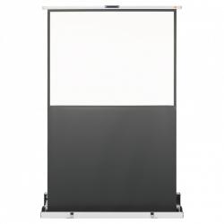 Cheap Stationery Supply of Nobo Portable Floorstanding Projection Screen Home Cinema/Sport/Gaming Projector 4:3 Screen Format Matte White (1190x900mm) Office Statationery