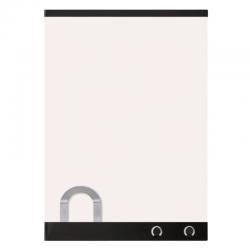 Cheap Stationery Supply of Rexel Envision Drywipe Board 430x580mm Office Statationery