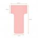 Nobo T-Cards Size 1 Rose (Pack 100) - Outer carton of 5 2001008