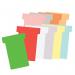 Nobo T-Cards Size 2 Beige (Pack 100) - Outer carton of 5 2002011