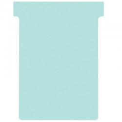 Cheap Stationery Supply of Nobo T-Cards Tab Top 15mm W92x Bottom W80x Full H120mm Size 3 Blue (Pack of 100) - Outer carton of 5 Office Statationery