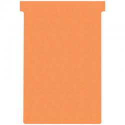 Cheap Stationery Supply of Nobo T-Cards Size 4 Orange (Pack 100) - Outer carton of 5 Office Statationery