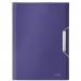 The picture shows a stylish and practical ACCO Brands Expanding Files Leitz Style A4 Expanding File in a vibrant Titan Blue color. The file has 6 compartments, providing ample space for organizing documents. The durable outer carton contains 5 of these expanding files, making it a convenient choice for storage and transport.