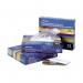 This image shows a pack of 50 ACCO Brands shredder bags designed for wide entry shredders. The bags are made of durable plastic and have a 200L capacity, providing plenty of space for disposing of shredded paper and waste.