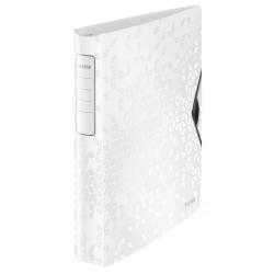 Cheap Stationery Supply of Leitz Active WOW SoftClick Ring Binder, 30 mm, 4 D Ring, A4, White - Outer carton of 5 Office Statationery