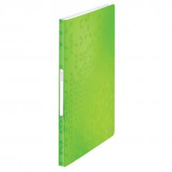 Cheap Stationery Supply of Leitz WOW Display Book Polypropylene. 40 pockets. 80 sheet capacity. A4. Green. - Outer carton of 10 Office Statationery
