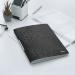 Leitz WOW Display Book Polypropylene. 40 pockets. 80 sheet capacity. A4. Black 46320095