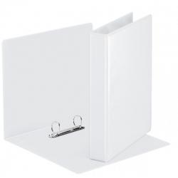 Cheap Stationery Supply of Esselte Essentials Presentation Binder A4 25mm Spine 2 D-Ring White - Outer carton of 10 Office Statationery