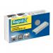 A box of Rapid Staples with the Omnipress 30 model, containing 1000 staples in a total of 10 outer cartons. Each outer carton has 5000559 staples, neatly packed and organized for easy use. The package is compact and sturdy, with the brands logo prominently displayed.