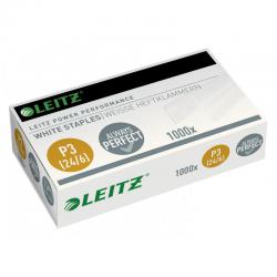 Cheap Stationery Supply of Leitz Power Performance P3 Staples 24/6, White (1000) - Outer carton of 10 Office Statationery
