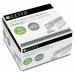The picture shows an outer carton of 10 Leitz Staples Leitz Power Performance P4 Staples 268 (5000). The staples are neatly stacked and can be seen through the clear packaging. The Leitz logo and product information are printed on the box.