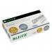This photo shows a pack of Leitz Power Performance P3 staples, designed for use with Leitz staplers. The staples are silver and feature a box of 1,000 staples. Each staple can staple up to 30 sheets of paper for a secure, efficient hold.