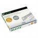 The photo features a stack of staples with a brand name on the packaging. The staples are the Power Performance P3 model, with a capacity to staple up to 30 sheets. The package contains a total of 1,000 staples.