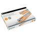 A photo of the ACCO Brands Staples Leitz Power Performance K8 Cartridge shows a yellow stapler with the ability to efficiently staple up to 40 sheets of paper, providing perfect results every time.