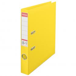 Cheap Stationery Supply of Esselte VIVIDA A4 50mm Spine Plastic Lever Arch File - Yellow - Outer carton of 10 Office Statationery