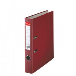 Cheap Stationery Supply of Esselte Plastic Lever Arch File A4 50mm - Bordeaux - Outer carton of 25 Office Statationery