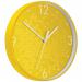 The Leitz WOW Silent Wall Clock Yellow is a sleek and modern timepiece that features a vibrant yellow color. The clock face is adorned with the iconic Leitz logo and has large, easy-to-read numbers. Its sleek design and silent movement make it a stylish and functional addition to any room.