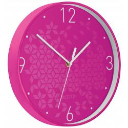 Cheap Stationery Supply of Leitz WOW Silent Wall Clock. 29 cm. Pink. Office Statationery