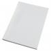 In the photo, there are 50 white standard GBC Thermal Binding Covers. Each cover is sized for A4 paper and measures 30mm in thickness. The covers are neatly stacked and have a glossy texture. The GBC logo is visible on the bottom edge of each cover.