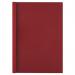 The GBC Thermal Binding Cover features an A4 size and a sleek red leathergrain design. It has a 3mm thickness and comes in a pack of 100 covers.