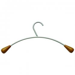 Cheap Stationery Supply of Alba Wood and Metal Coat Hangers (Pack of 6) PMCIN6 ALB01017 Office Statationery