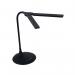 Alba Nomad Two Head Desk Lamp Black LEDTWIN N UK ALB01578