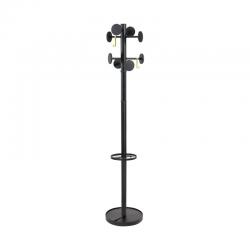 Cheap Stationery Supply of Alba Stan Coat Stand 350x350x1750mm Black PMSTAN3N ALB08186 Office Statationery