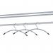 Alba Coat Hanger 255x430x45mm Metal (Pack of 6) PMCINMET ALB11476