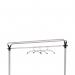 Alba Garment Coat Rack with Brakes Metal 1530x540x1715mm PMGROUP3 ALB12404
