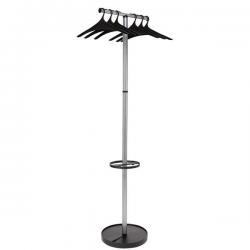 Cheap Stationery Supply of Alba Wave 2 Coat Stand (Capacity for 6 coat hangers and 6 umbrellas weighted 5kg base) PMWAVE2 ALB13005 Office Statationery