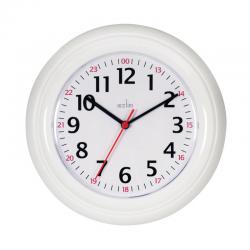 Cheap Stationery Supply of Acctim Wexham 24 Hour Plastic Wall Clock White 21862 ANG21862 Office Statationery