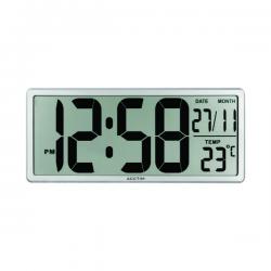 Cheap Stationery Supply of Acctim Date Keeper Jumbo LCD Wall/Desk Clock with Autoset 22357 ANG22357 Office Statationery