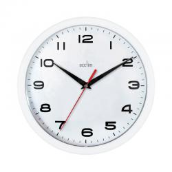 Cheap Stationery Supply of Acctim Aylesbury Wall Clock White 92/301 ANG92301 Office Statationery