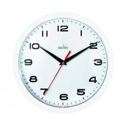 Cheap Stationery Supply of Acctim Aylesbury Wall Clock White 92/301 ANG92301 Office Statationery