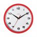 Acctim Aylesbury Wall Clock Red 92303 ANG92303