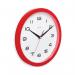 Acctim Aylesbury Wall Clock Red 92303 ANG92303